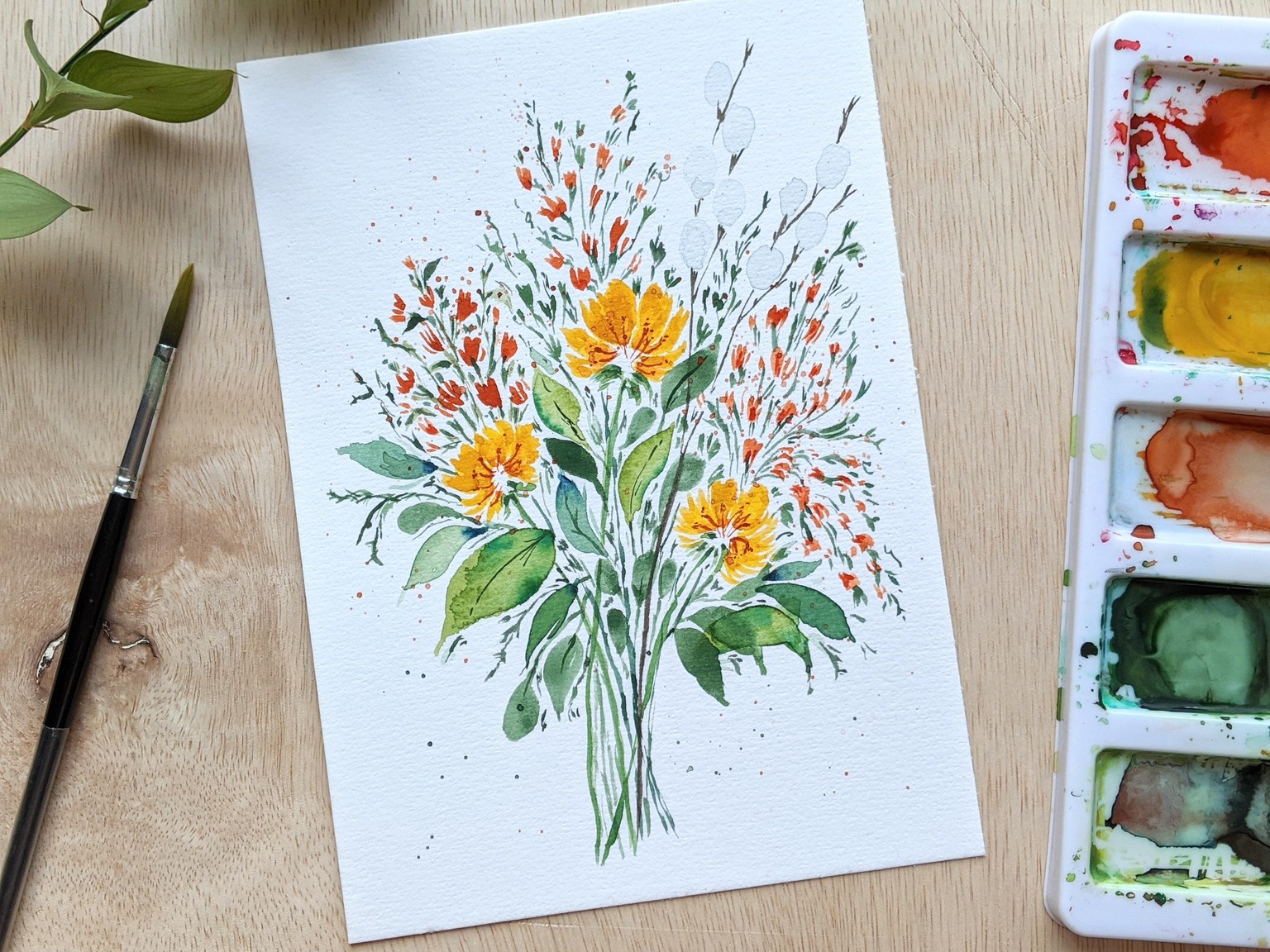 Spring Floral Bouquet - image 3 - student project