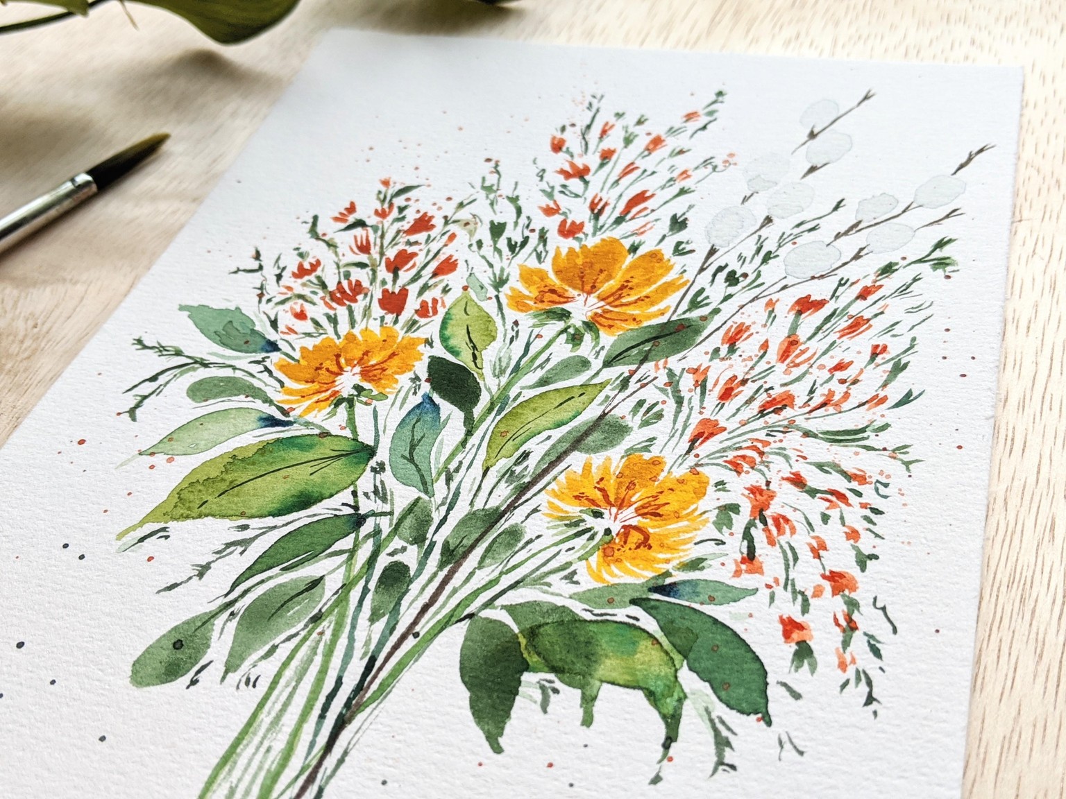 Spring Floral Bouquet - image 1 - student project