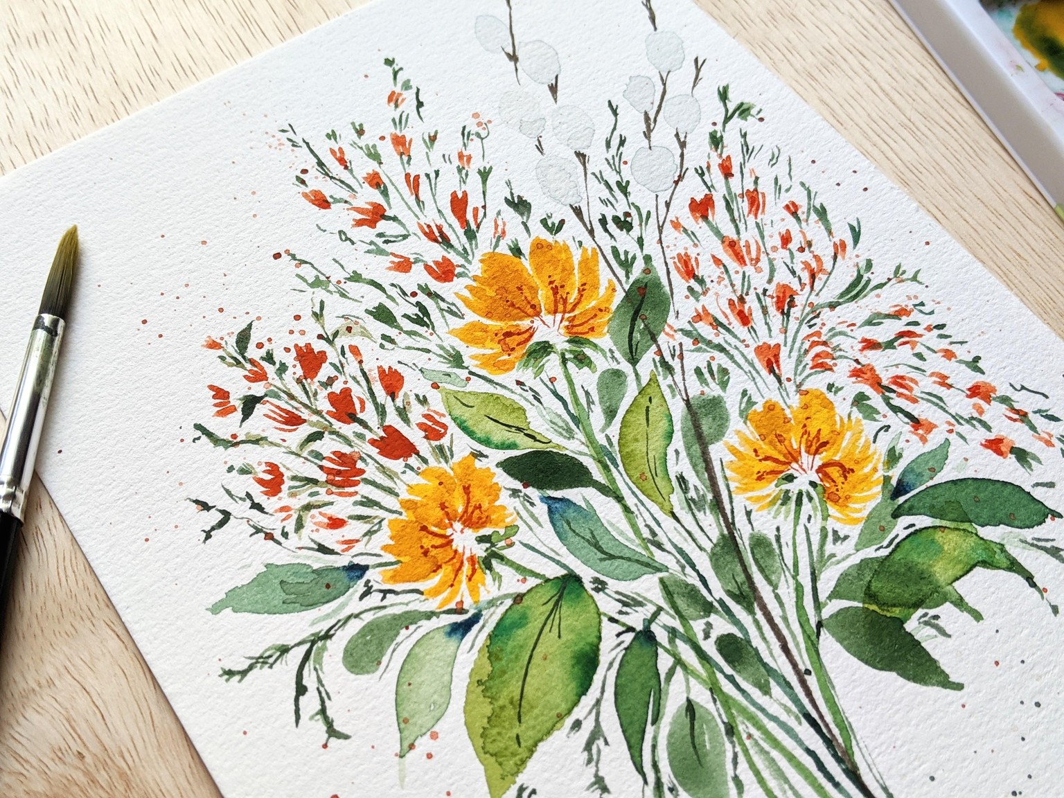 Spring Floral Bouquet - image 2 - student project