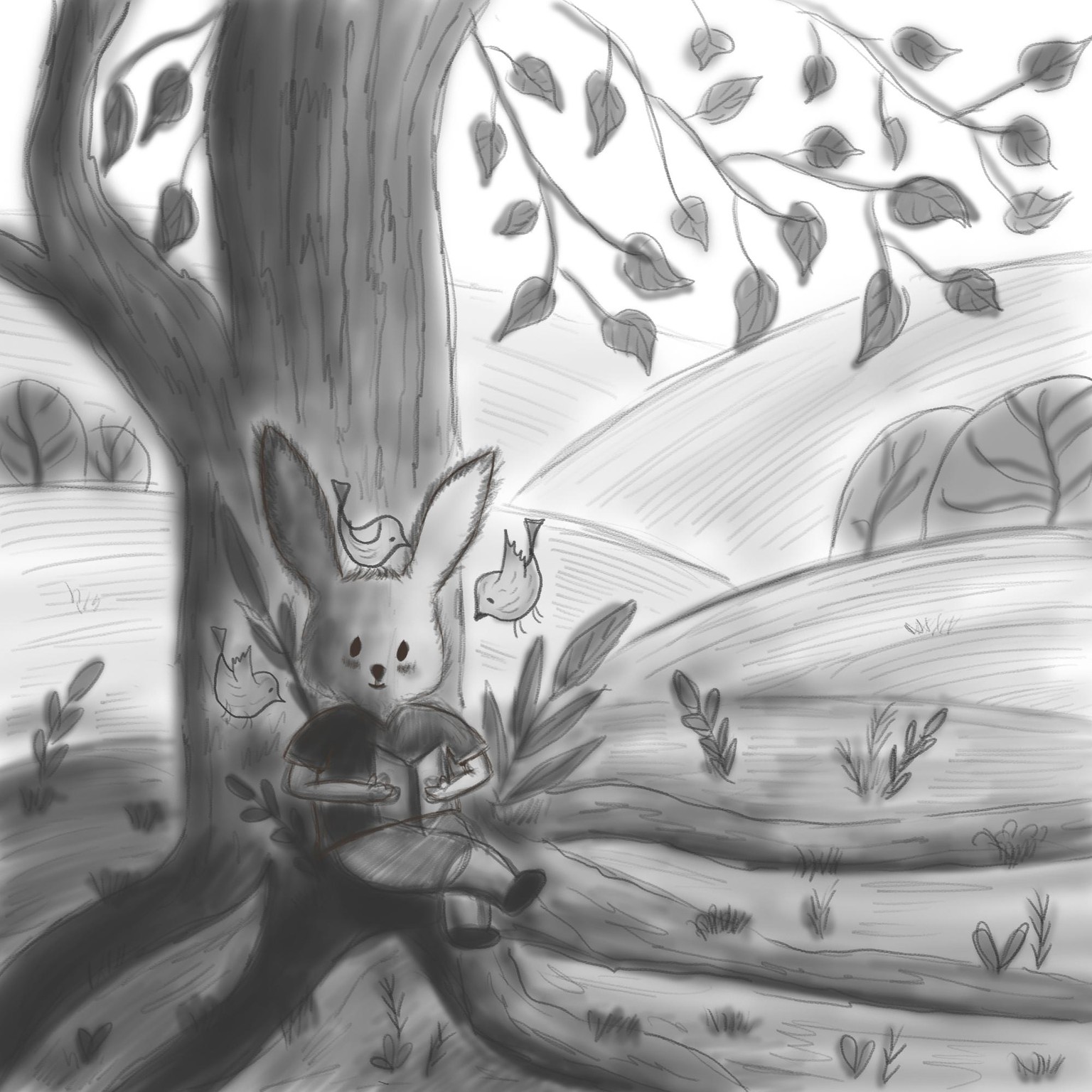 A bookworm Bunny - image 7 - student project