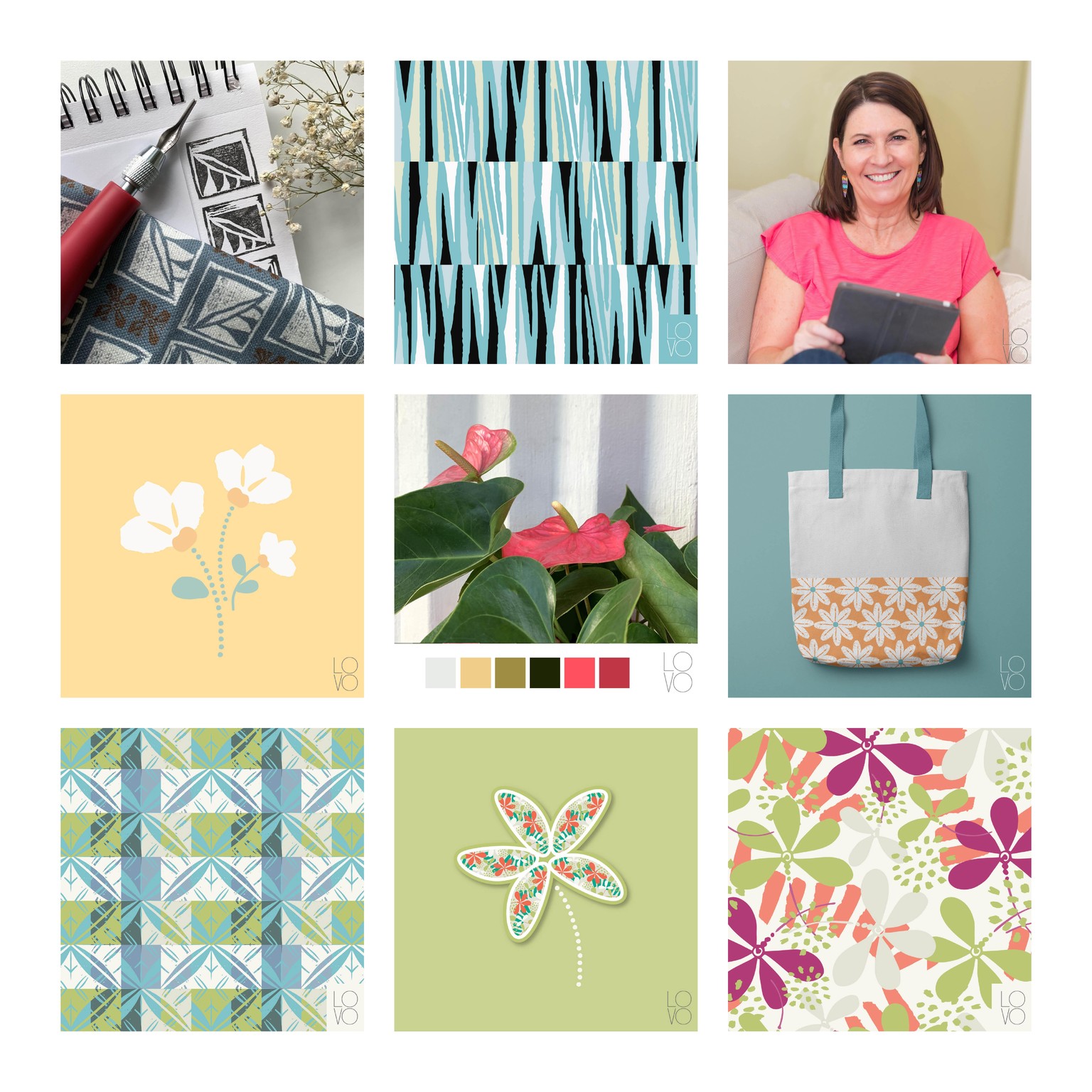 LOVO 3x3 IG template - image 1 - student project