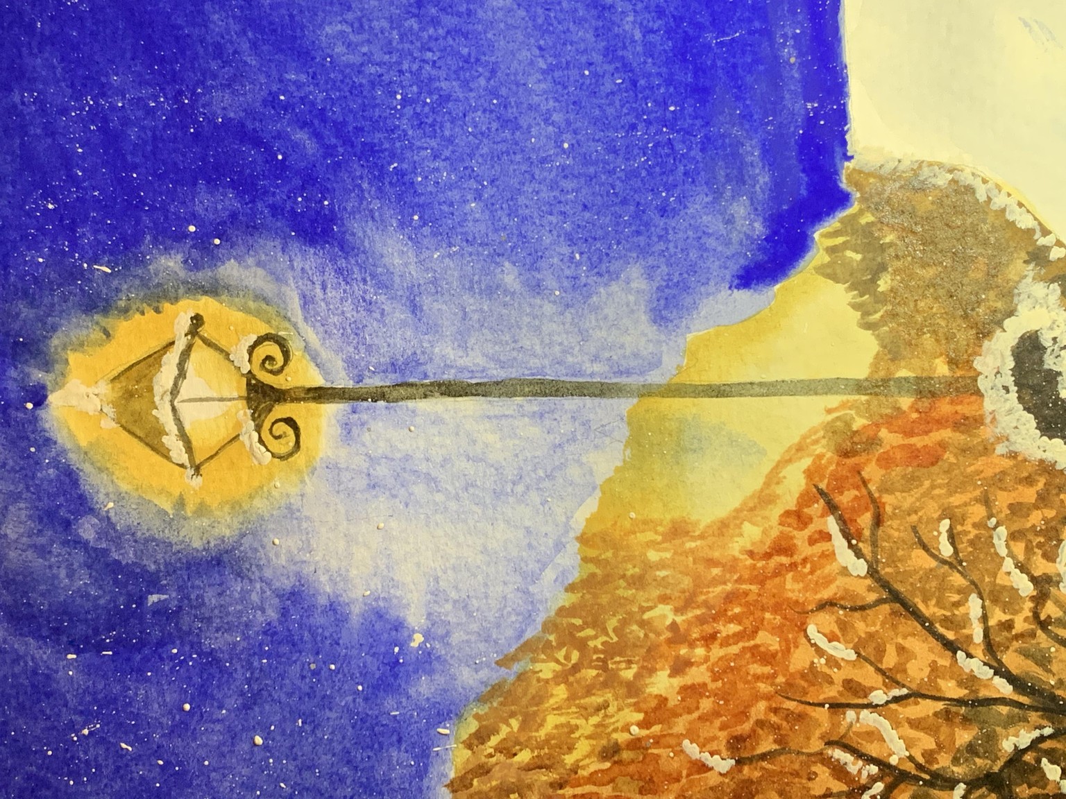 Paint glowing light - image 1 - student project