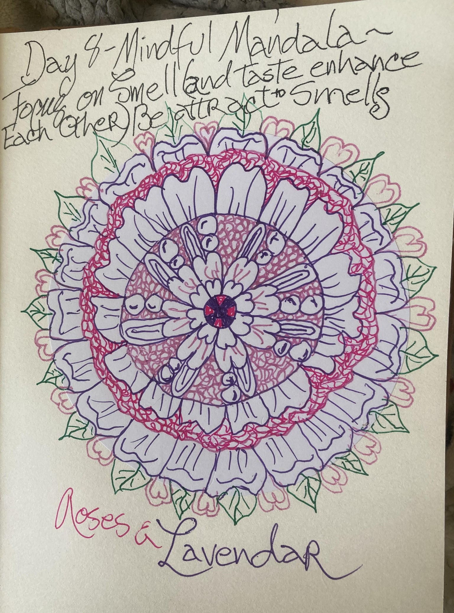 Mindfulness Mandalas -10 days - image 11 - student project