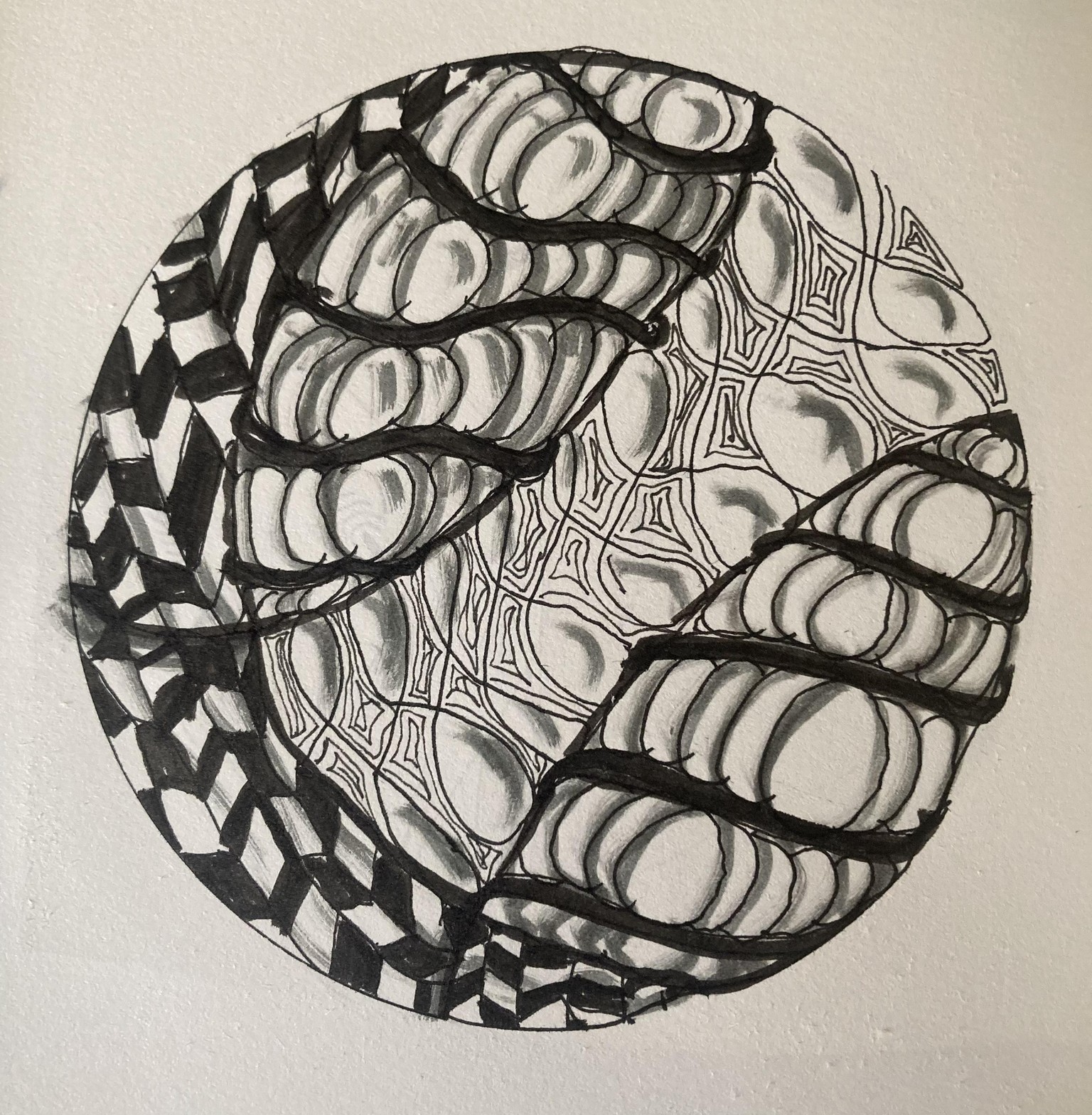 Zen Tangles in the Dark - image 7 - student project
