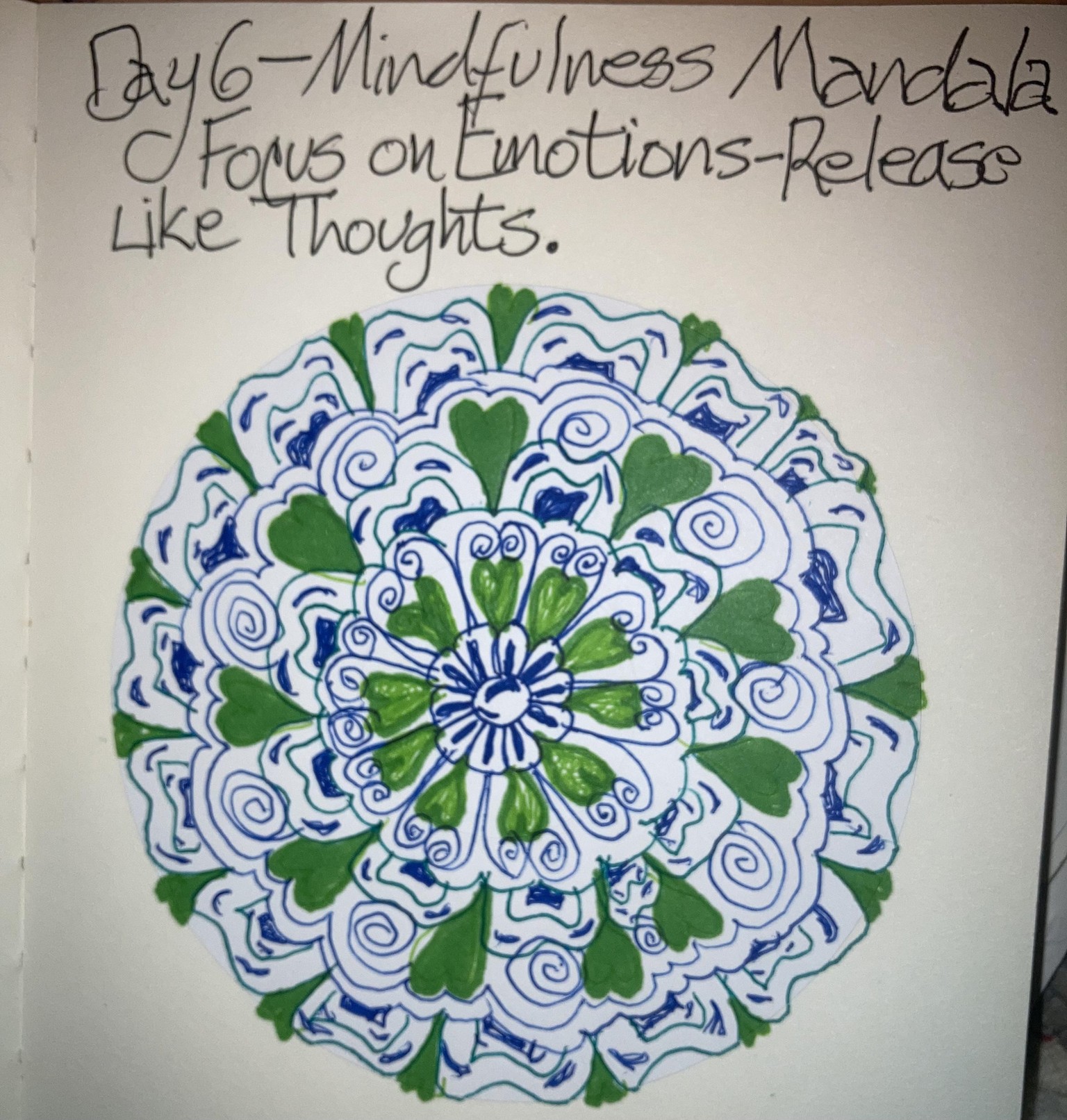 Mindfulness Mandalas -10 days - image 9 - student project