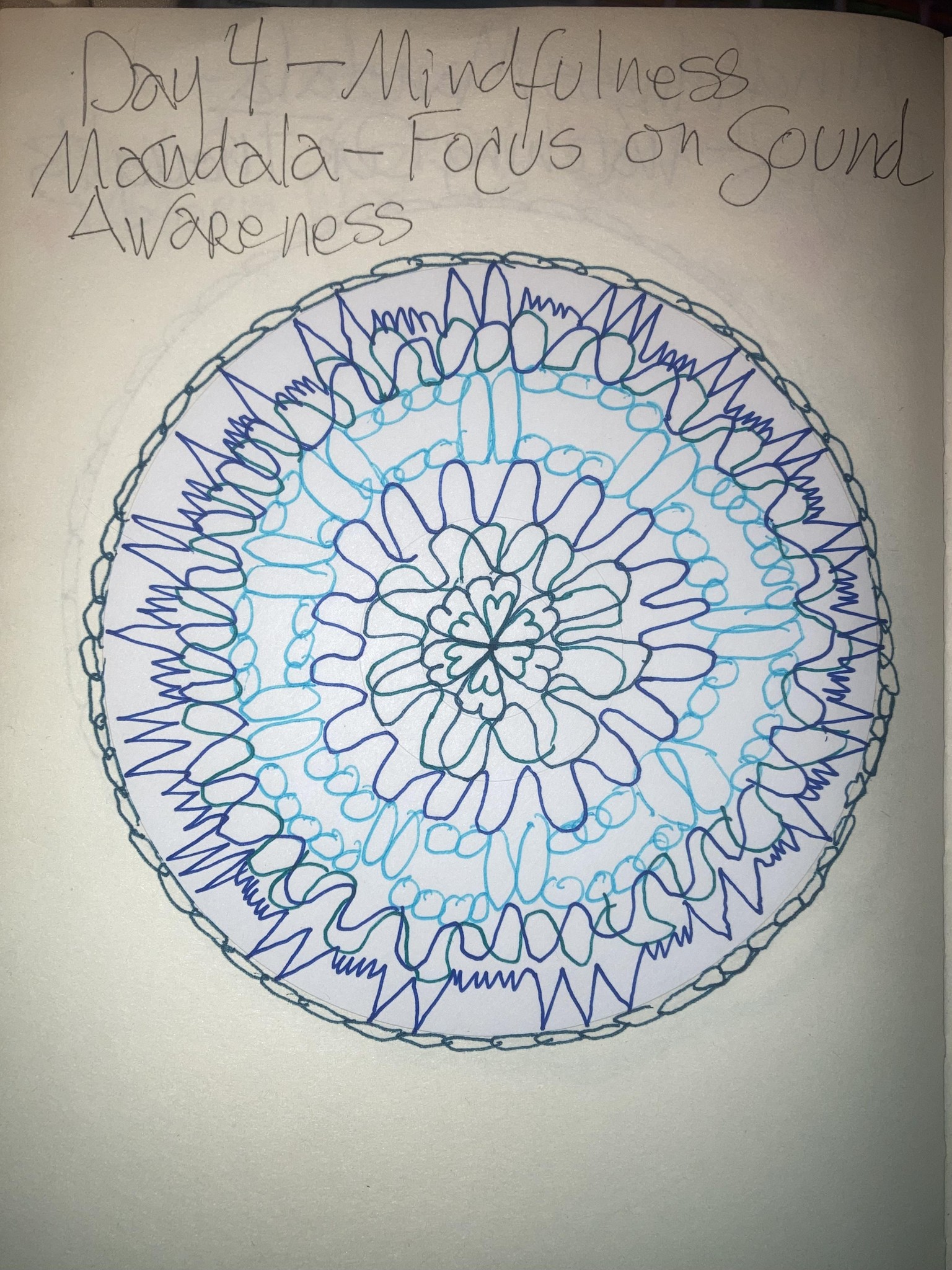 Mindfulness Mandalas -10 days - image 6 - student project