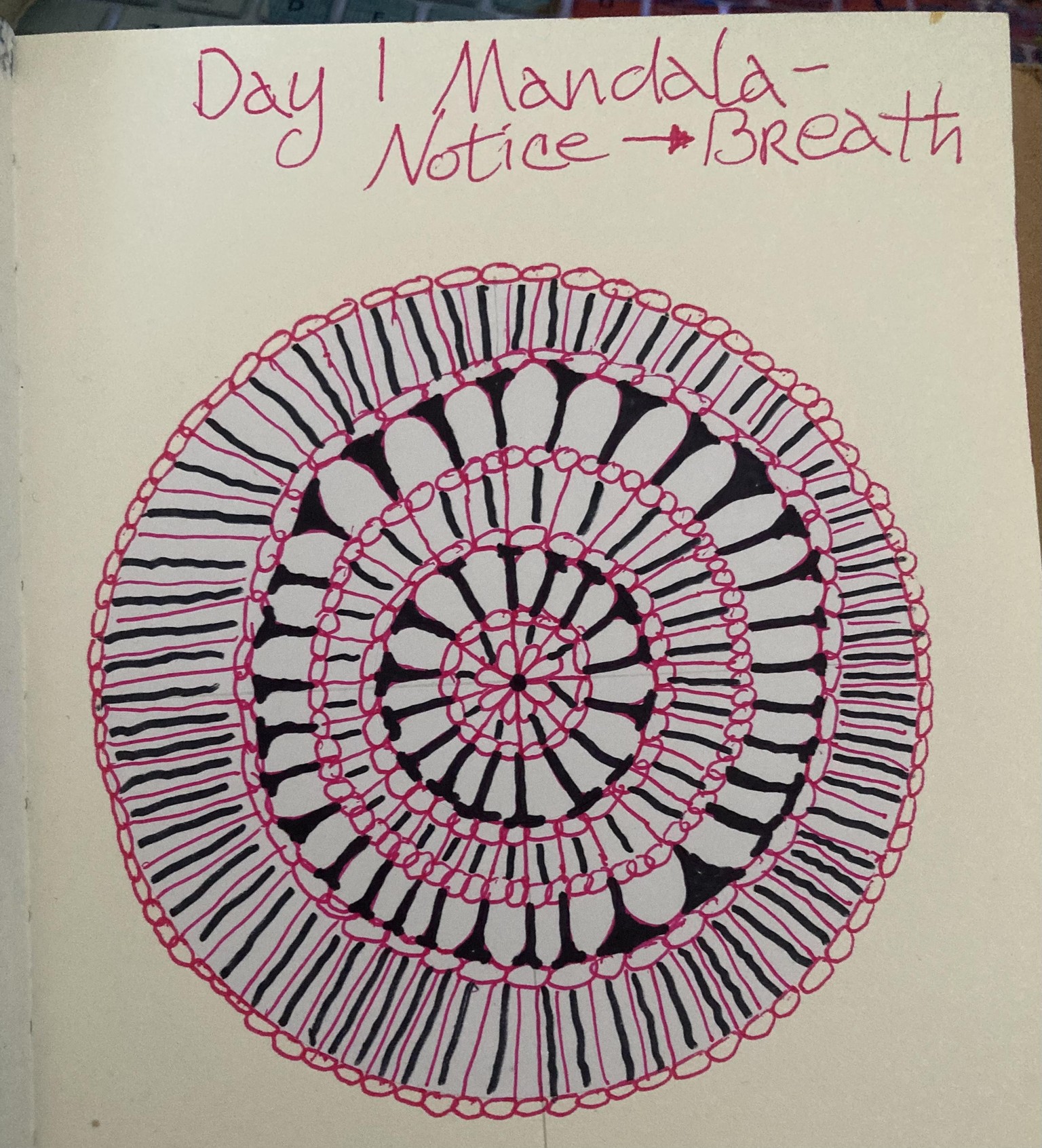 Mindfulness Mandalas -10 days - image 1 - student project