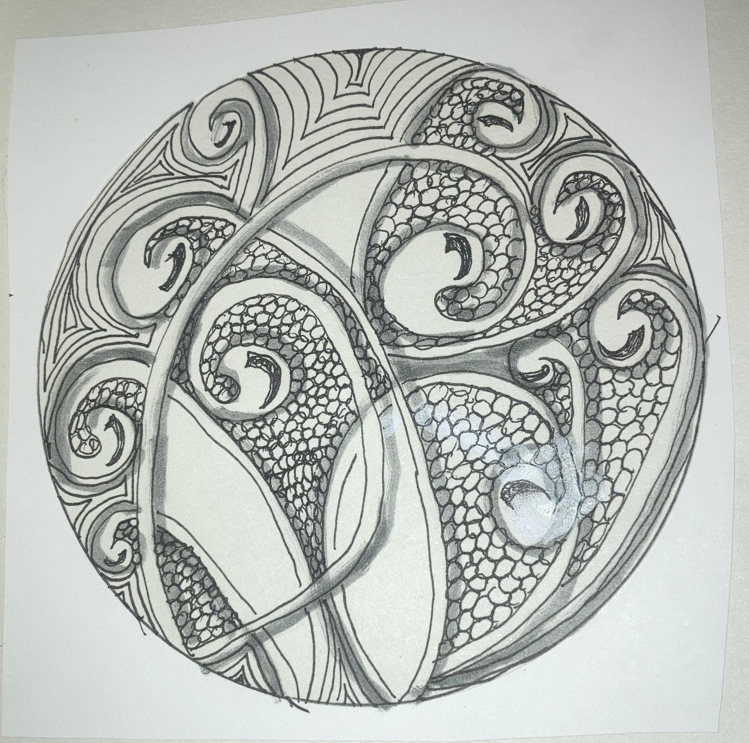 Zen Tangles in the Dark - image 6 - student project