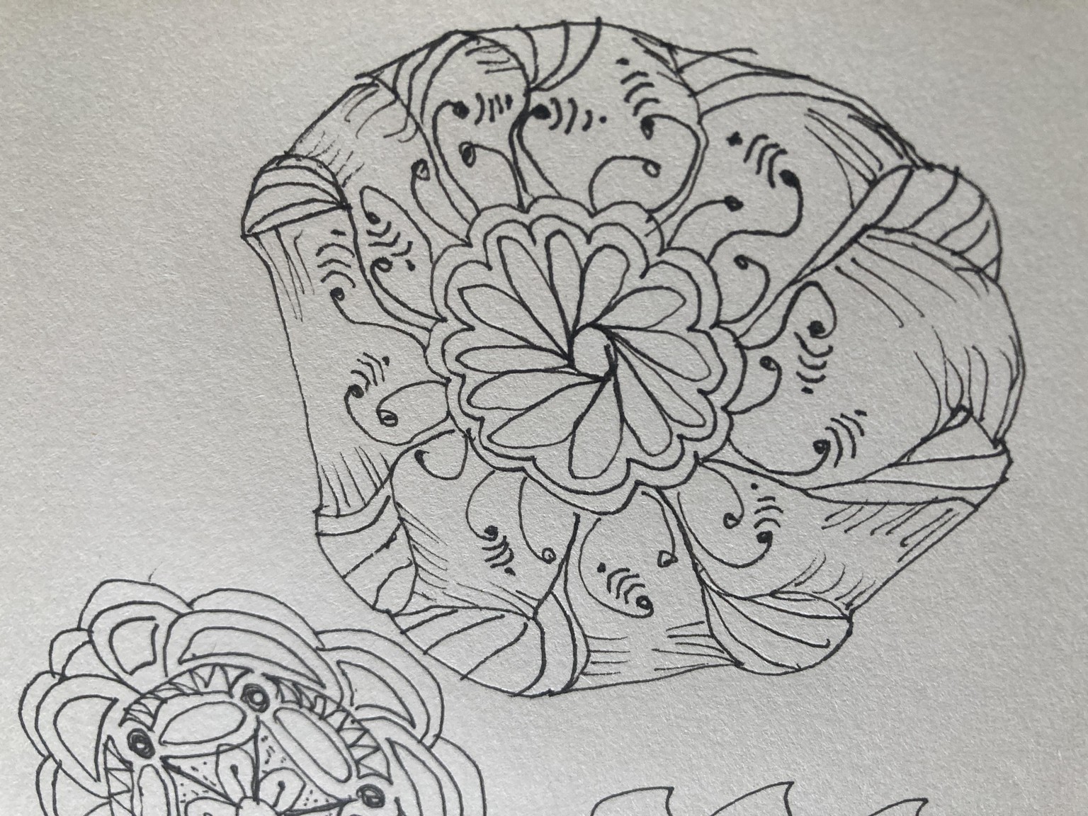 Create free hand mandalas - image 3 - student project