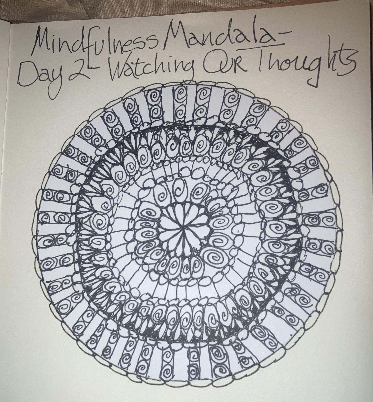 Mindfulness Mandalas -10 days - image 3 - student project
