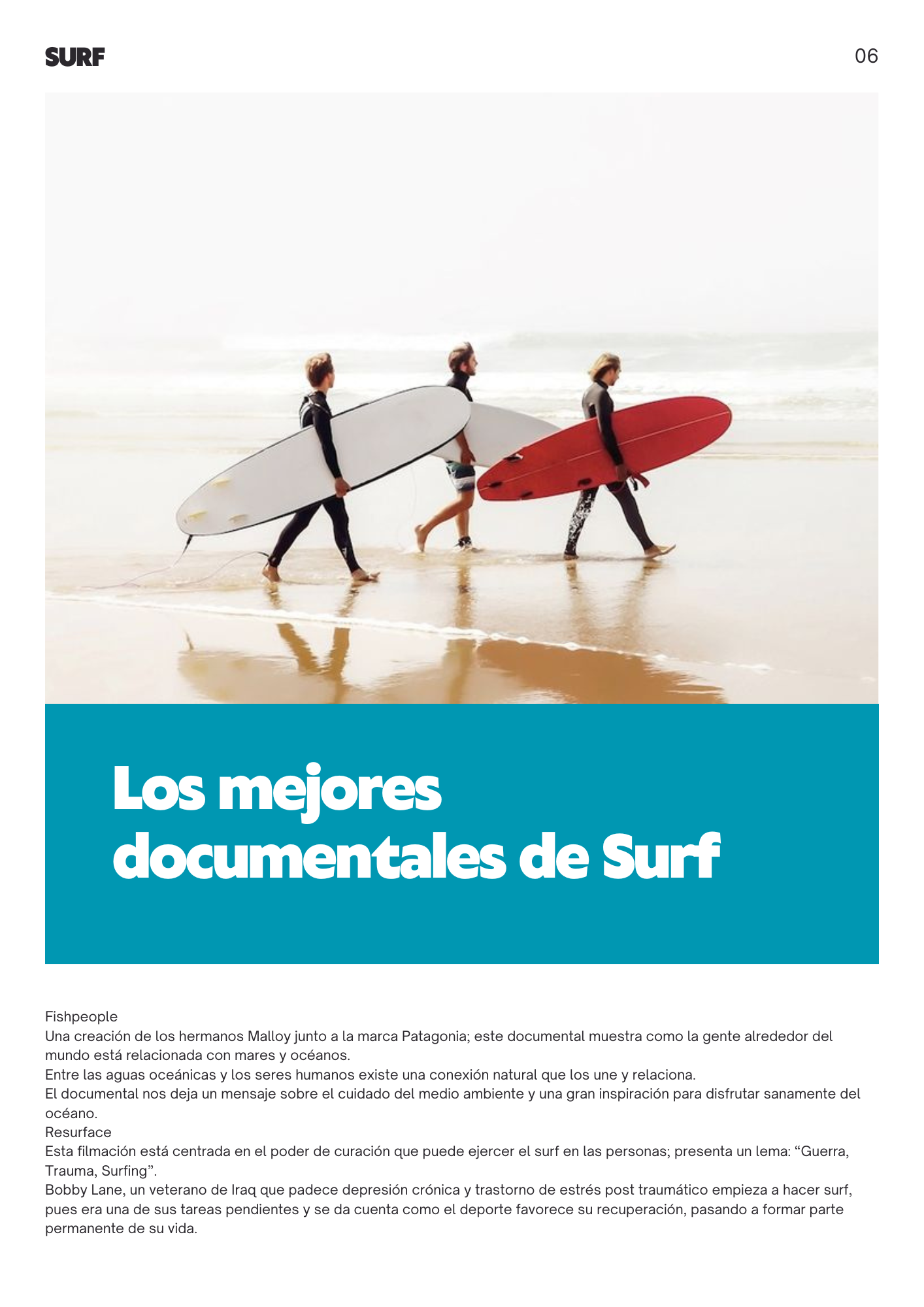 revista de surf - image 4 - student project