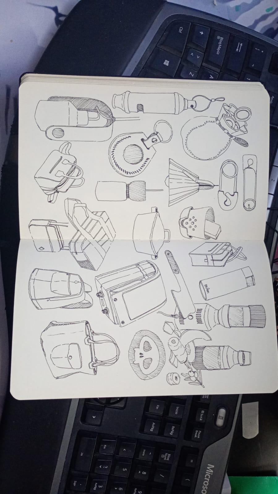 bocetaje de objetos varios - image 1 - student project