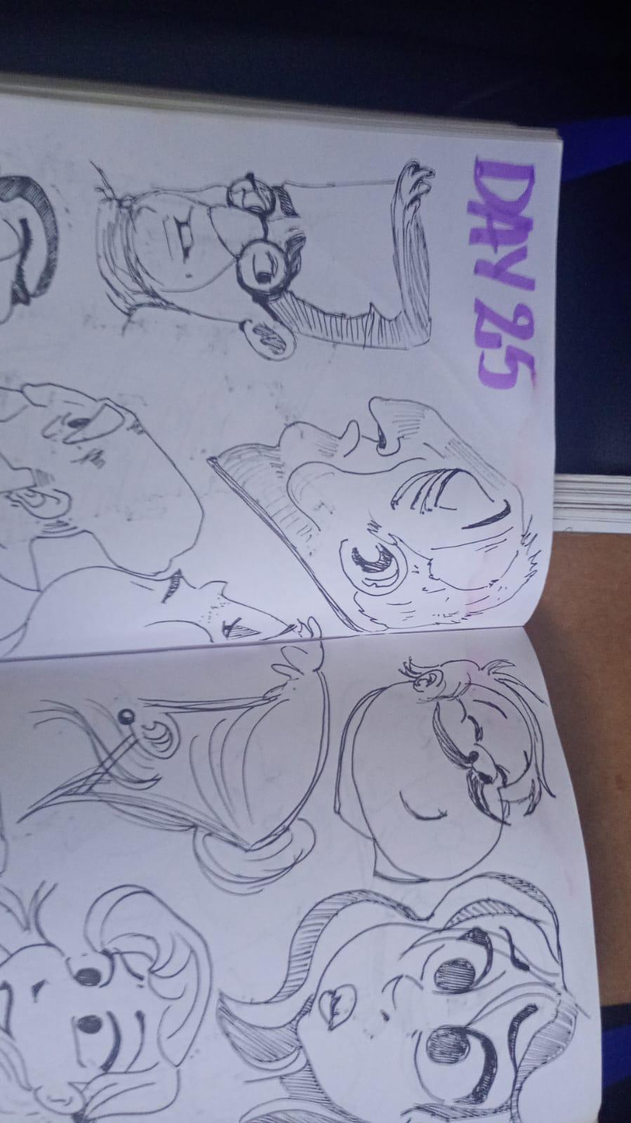 dibujos rostros - image 1 - student project