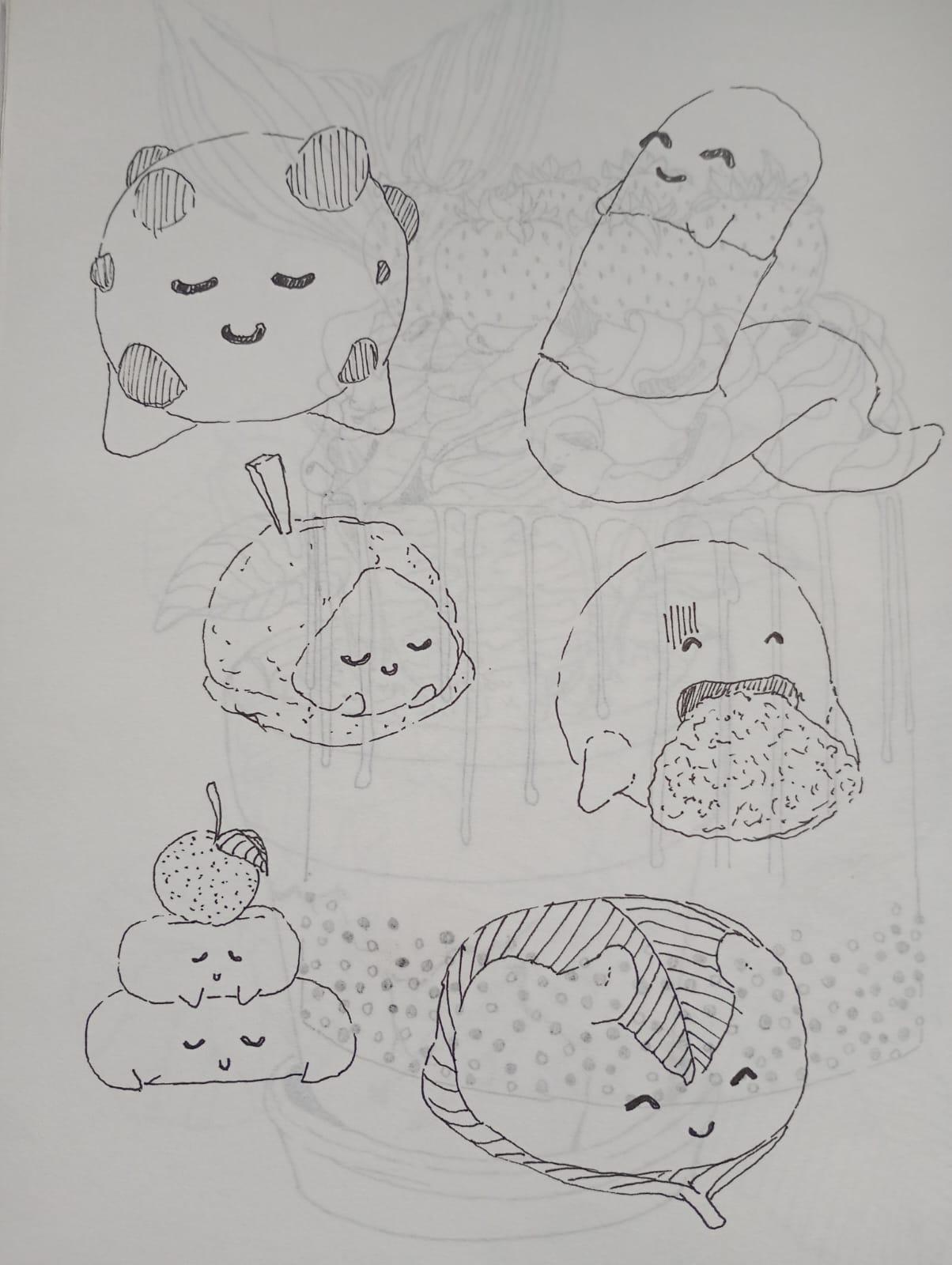dibujo de monstruos adorables - image 1 - student project