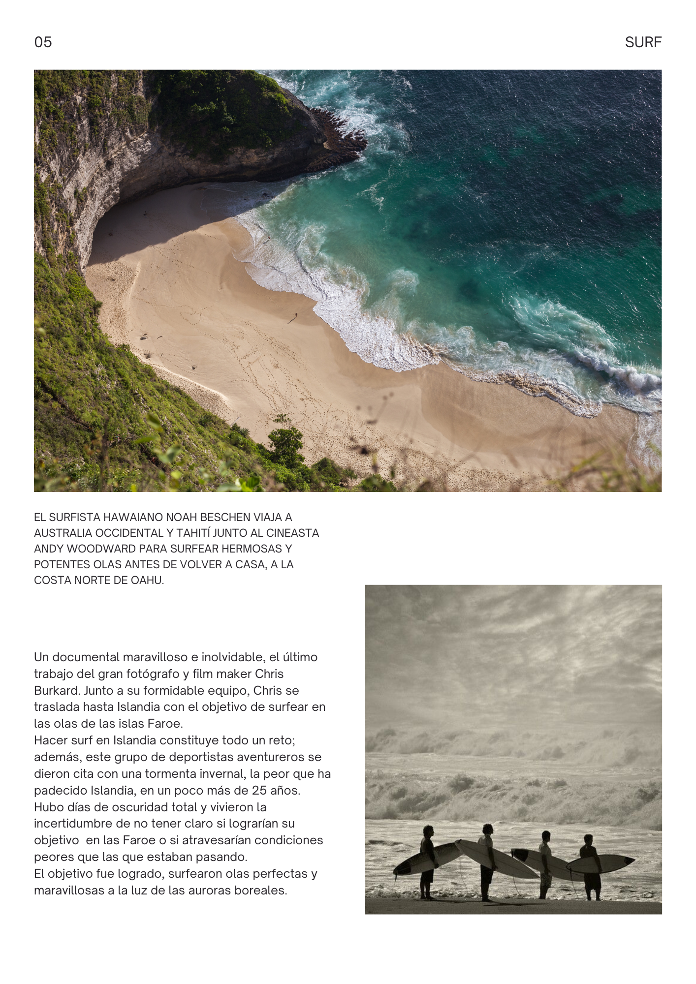 revista de surf - image 3 - student project