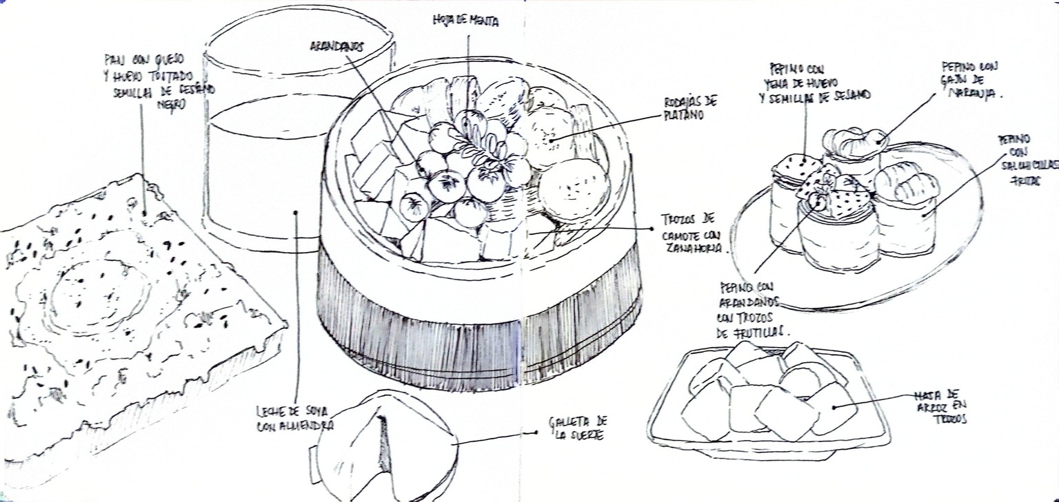 Comida ilustrada - image 1 - student project