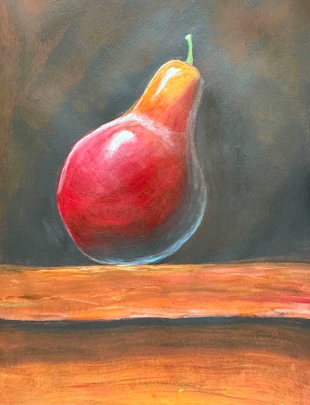 Pear Acrylic - image 1 - student project