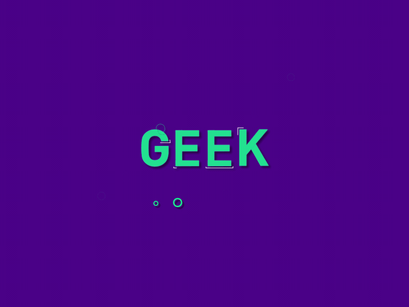 Animated typeface - image 1 - student project
