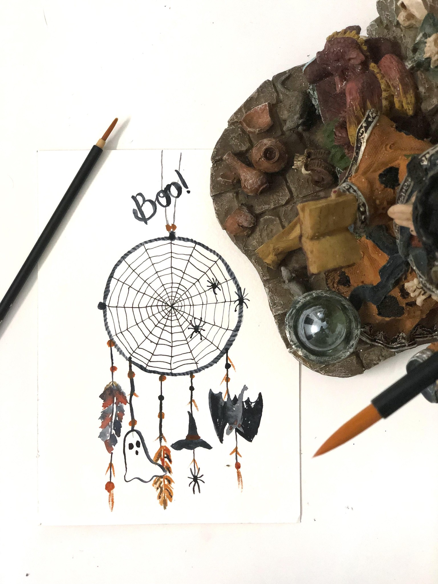 Halloween Dreamcatcher - image 1 - student project