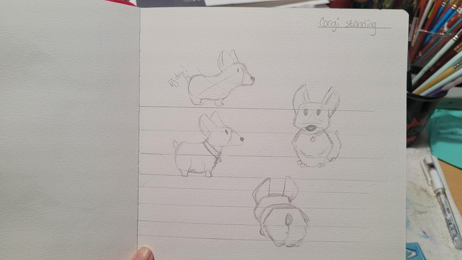 Doggo Drawing Practice - image 2 - student project