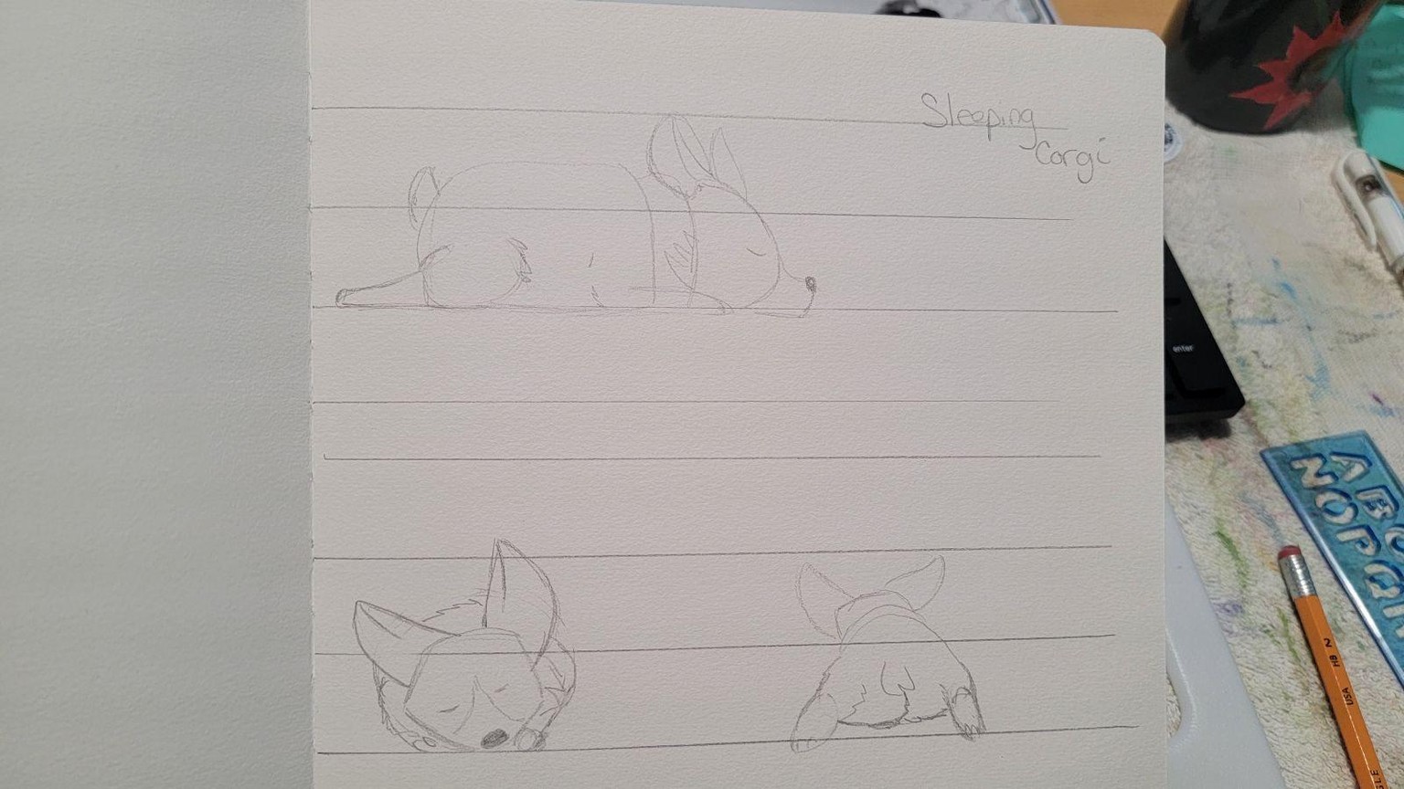 Doggo Drawing Practice - image 3 - student project