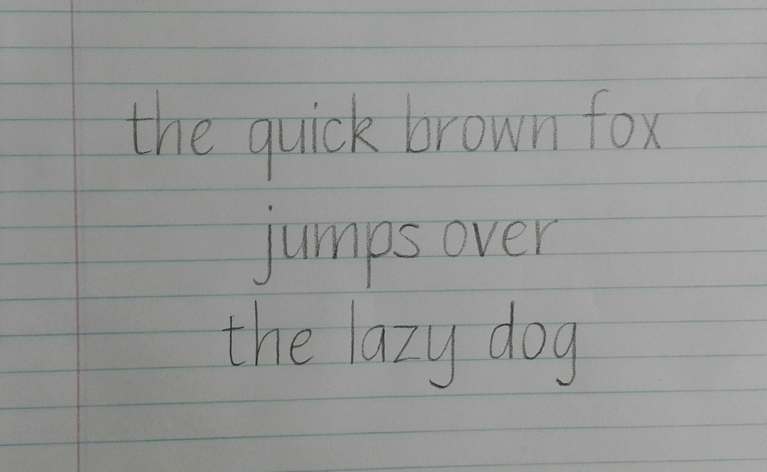 Sam's Handwriting Project - image 3 - student project