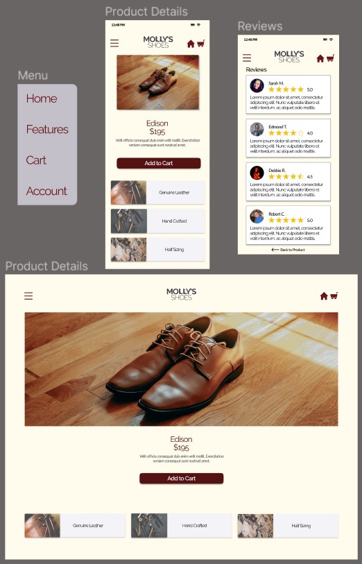 Molly's Shoes - image 11 - student project