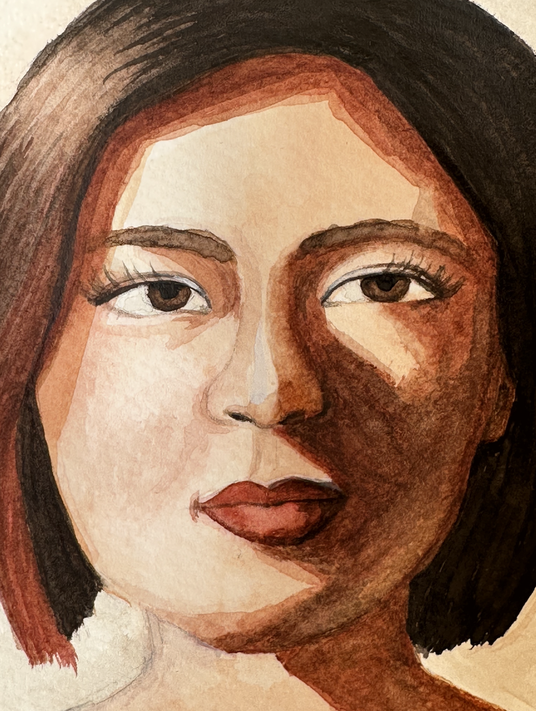Watercolour Portait - image 1 - student project