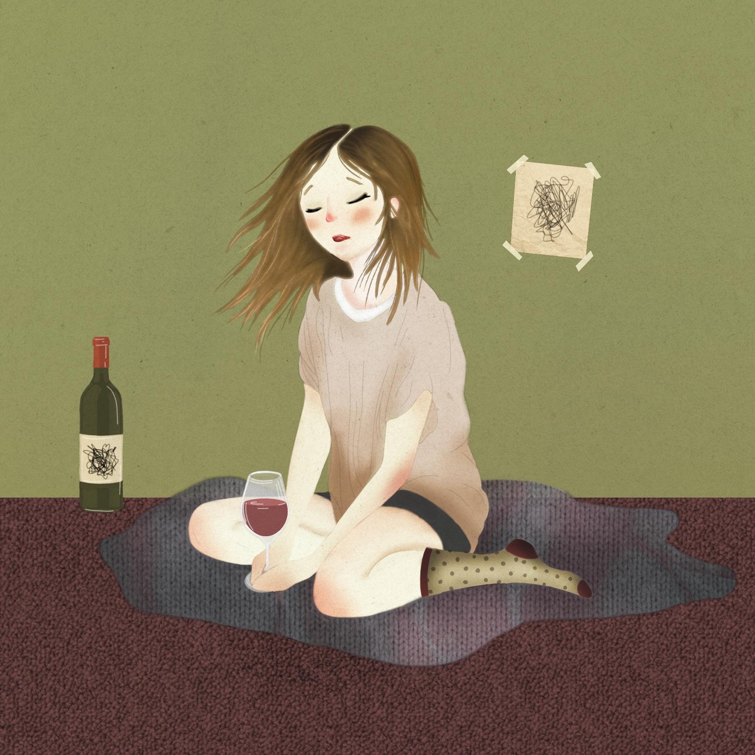 Grieving - image 1 - student project