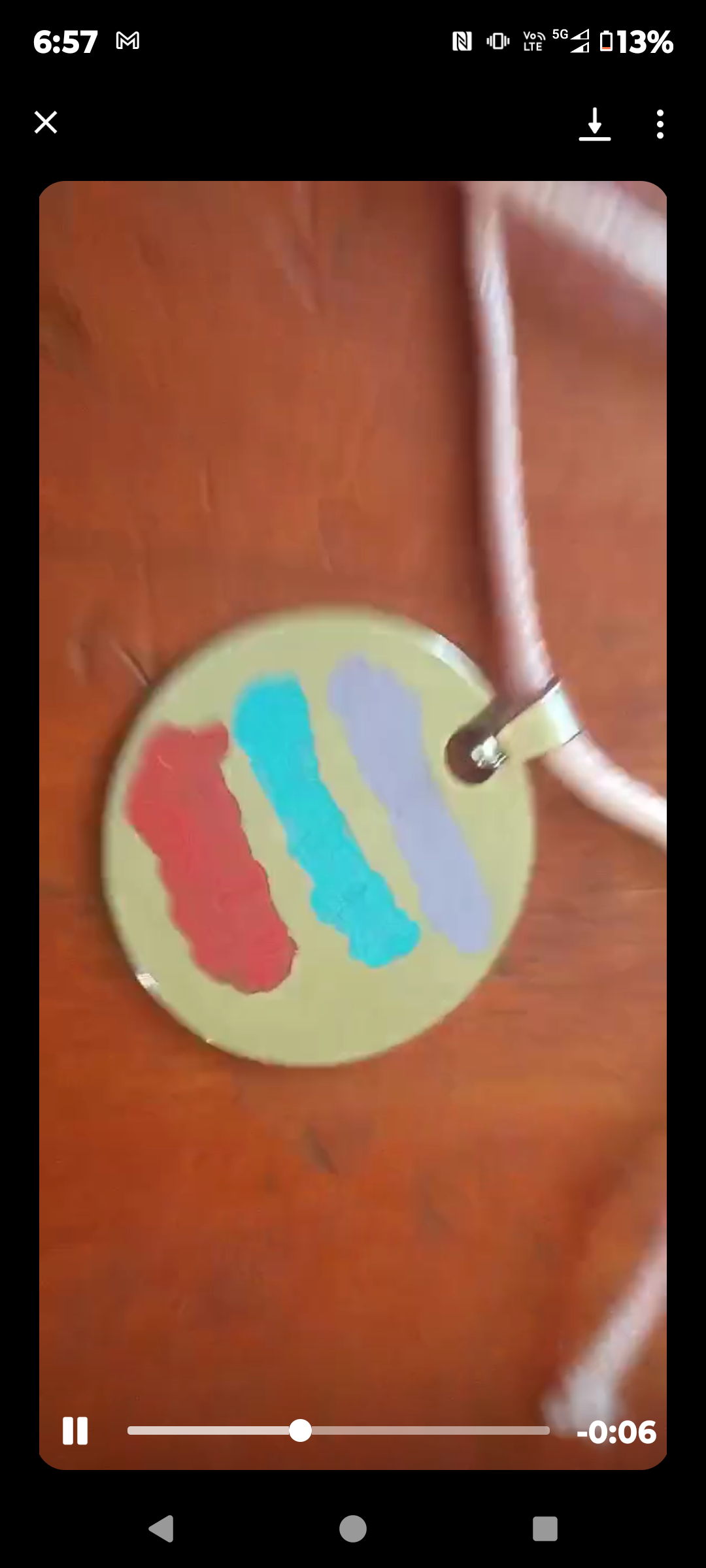 Metal stamping intro pendant - image 2 - student project