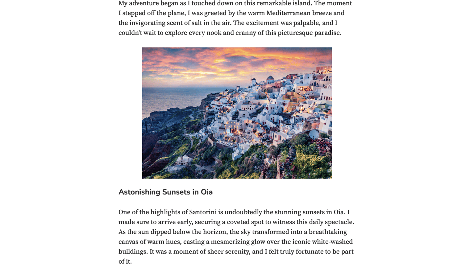Isa's Travel Blog - image 4 - student project