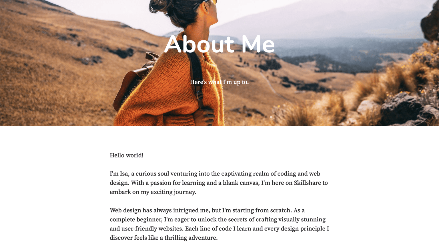 Isa's Travel Blog - image 12 - student project