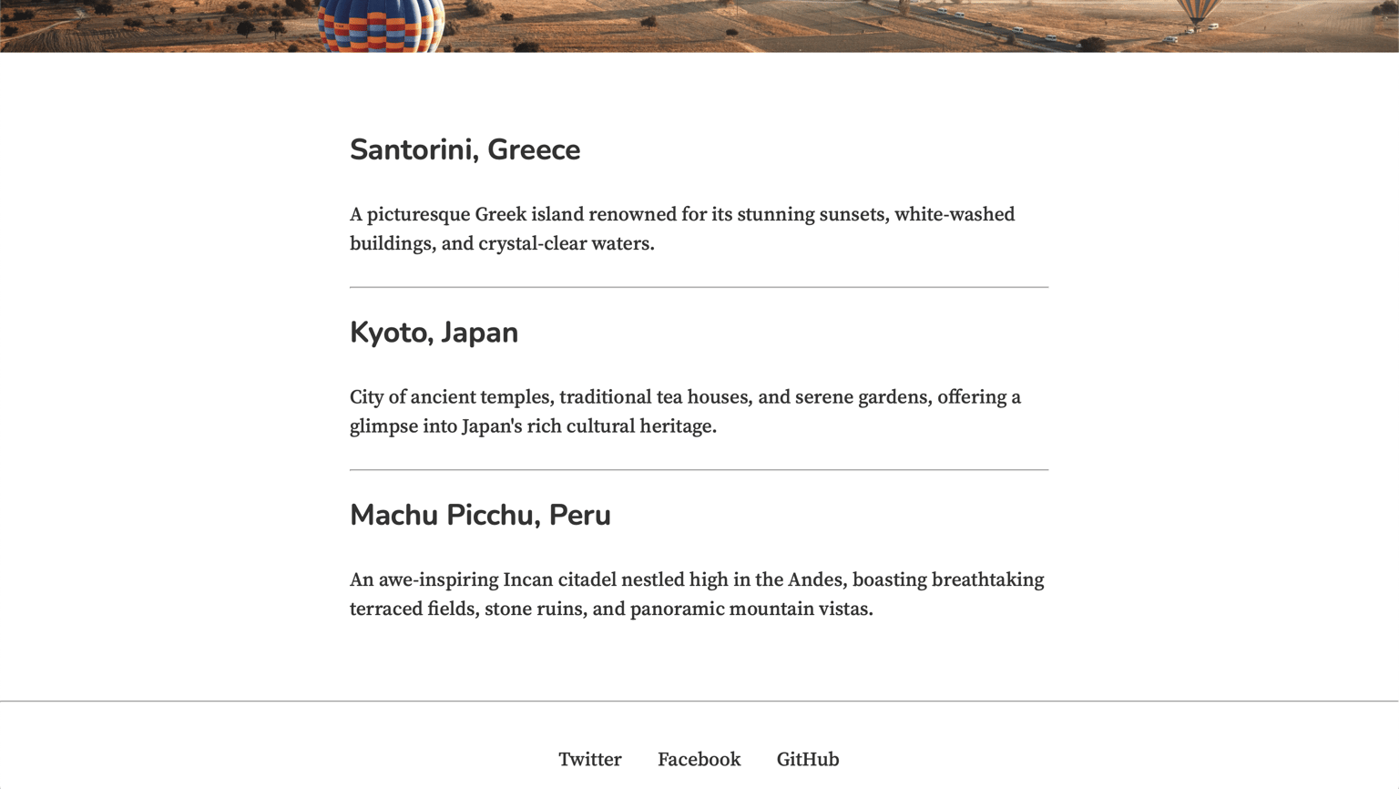 Isa's Travel Blog - image 2 - student project