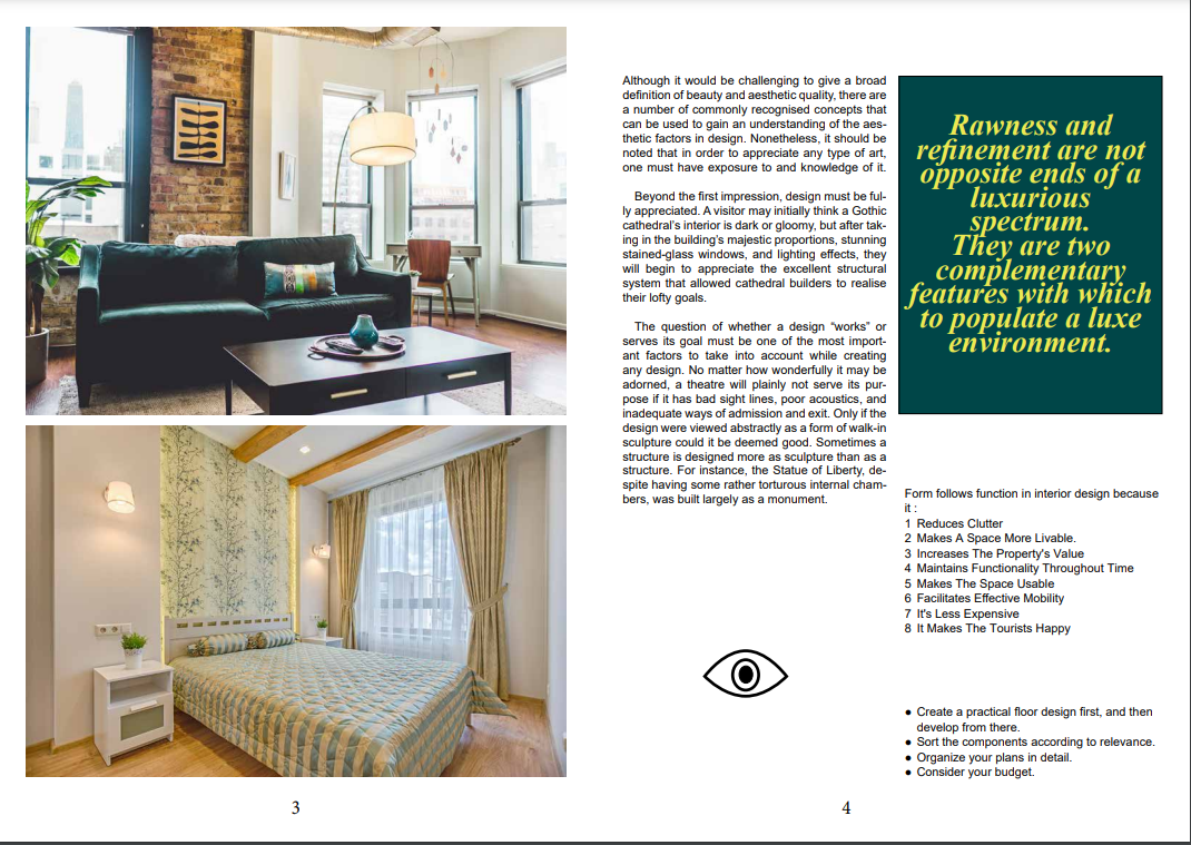 interior Magazine Layout - image 1 - student project