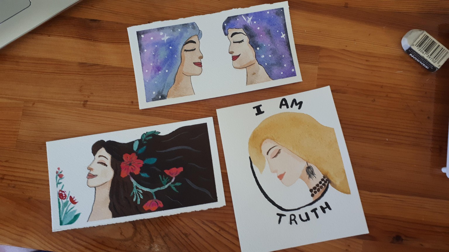 Whimsical Portrait Fun! - image 2 - student project