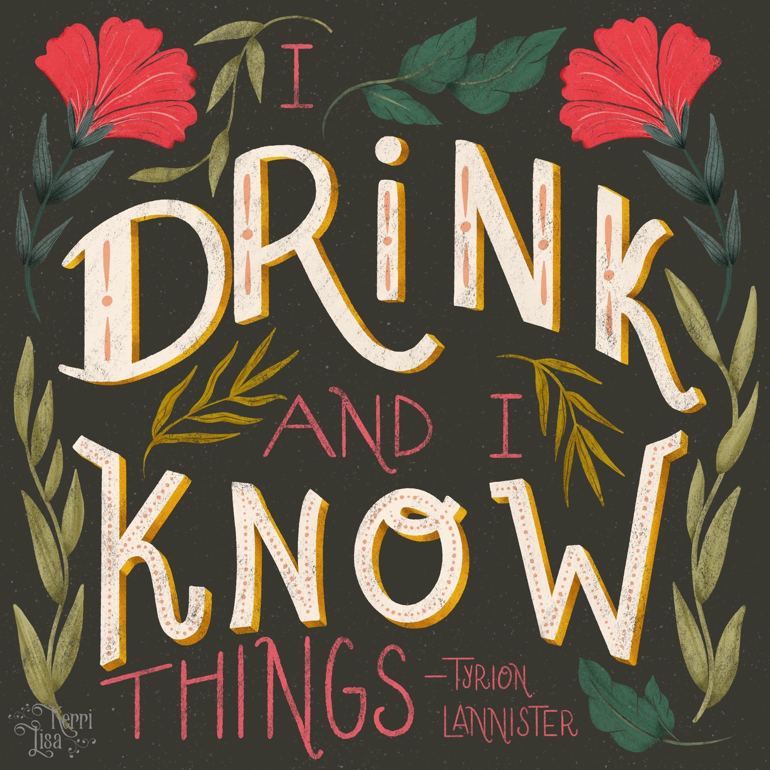 I drink and I know things - image 2 - student project