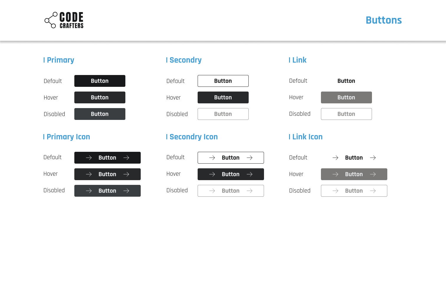 Design system - Code Crafters - image 1 - student project