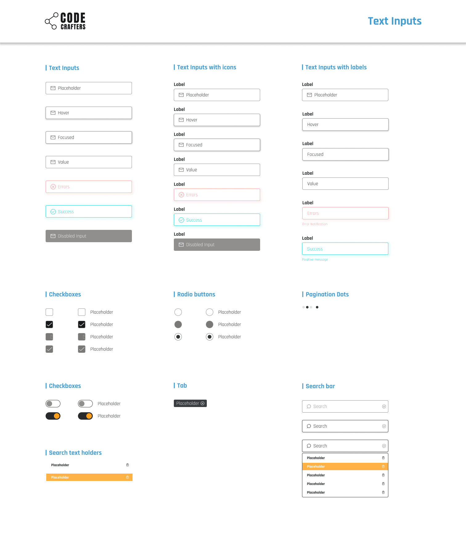 Design system - Code Crafters - image 4 - student project