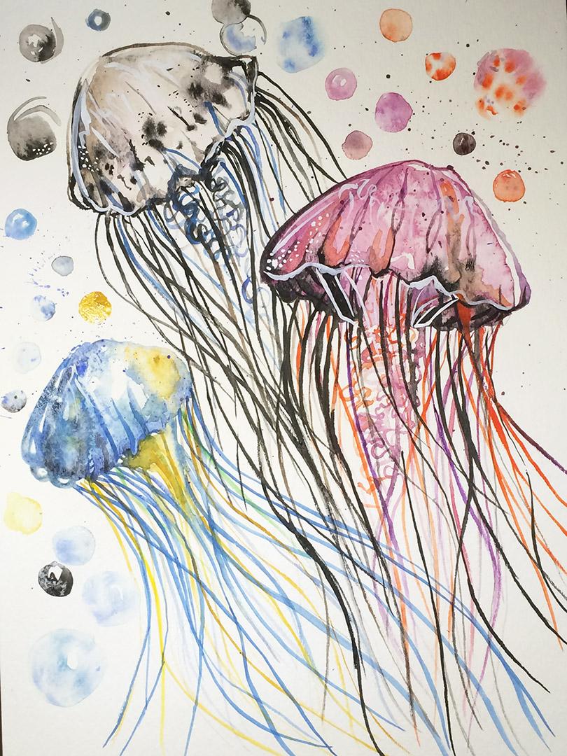 Watercolor Exploration - image 5 - student project