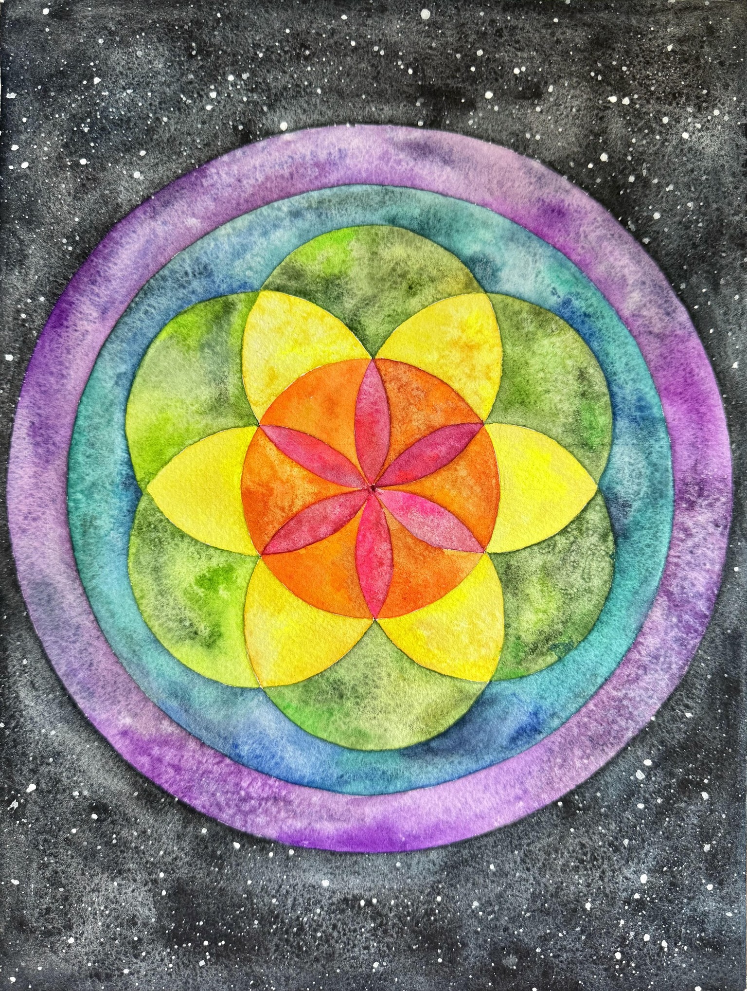 Seed of Life Rainbow - image 1 - student project
