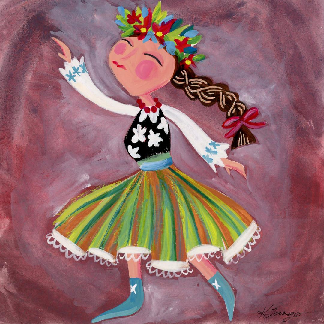 Gouache Girls - image 2 - student project