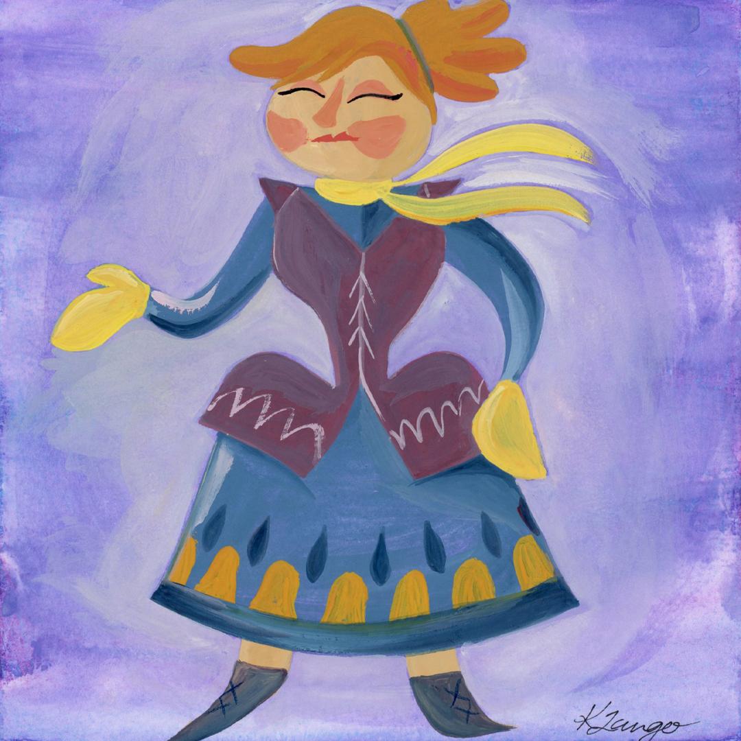 Gouache Girls - image 1 - student project