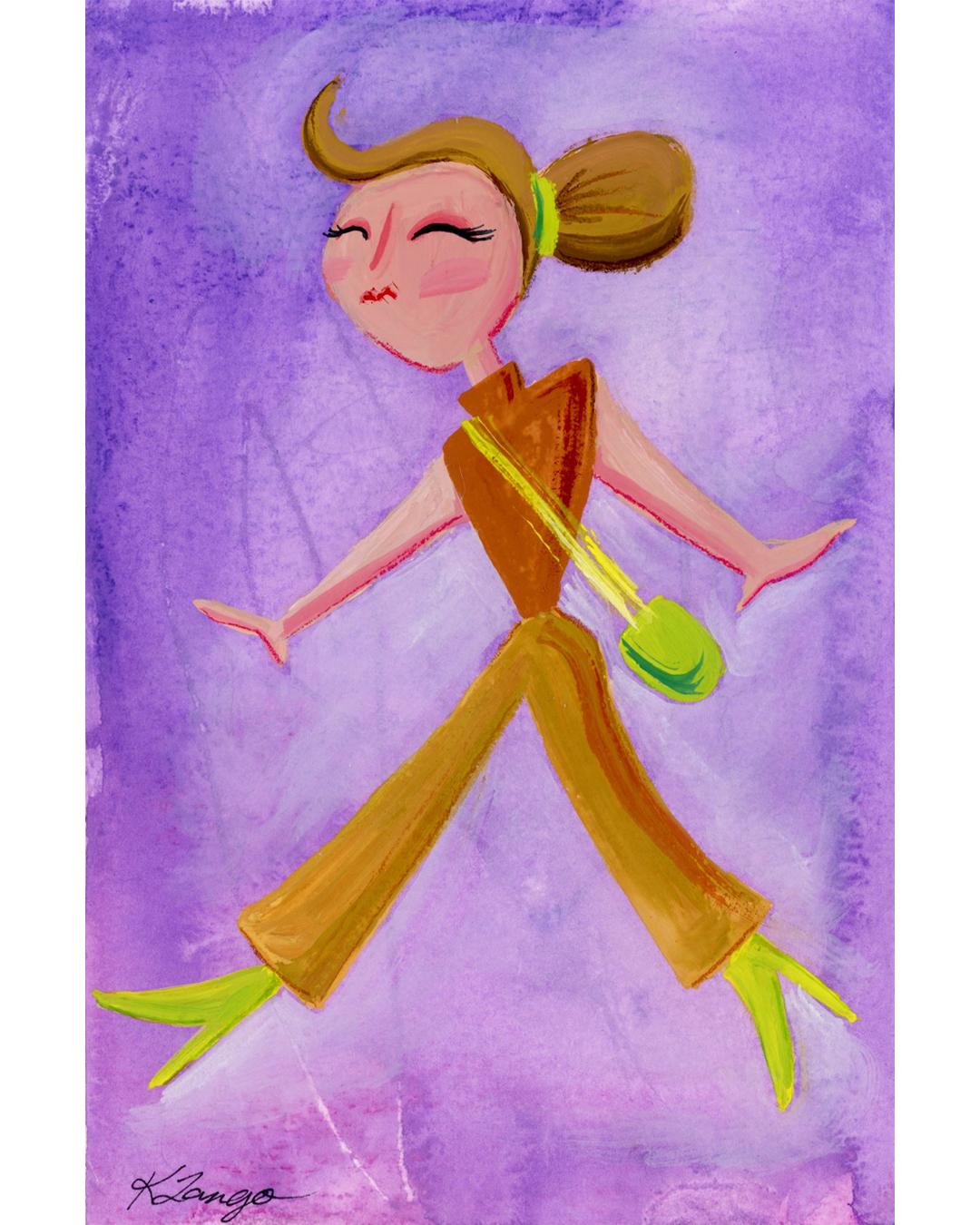 Gouache Girls - image 5 - student project