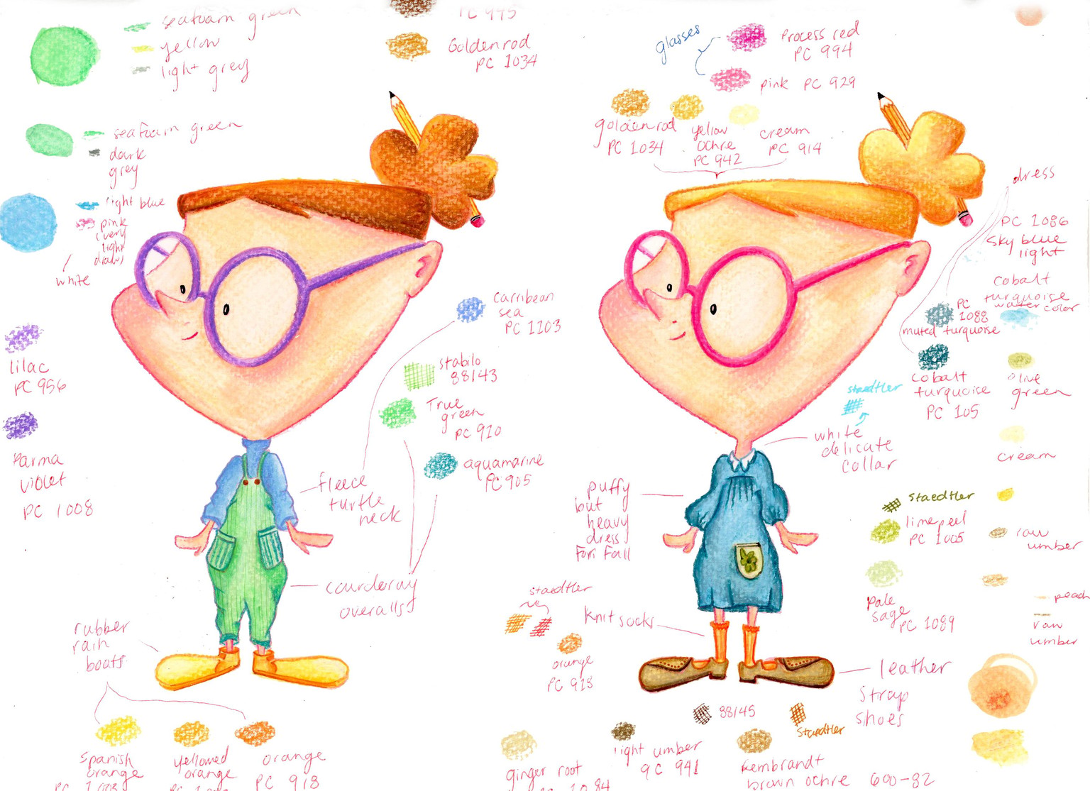Livvy Character Development - image 2 - student project