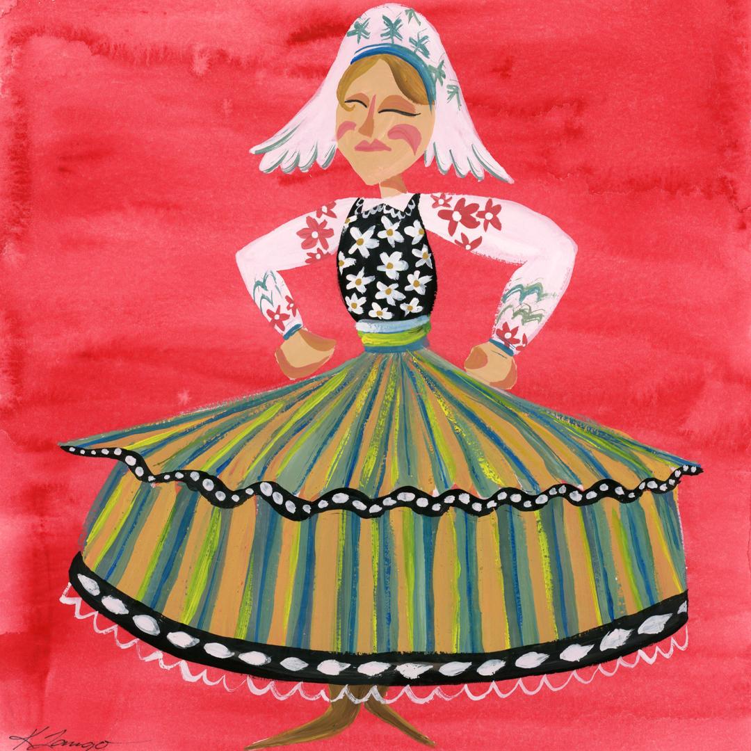 Gouache Girls - image 6 - student project