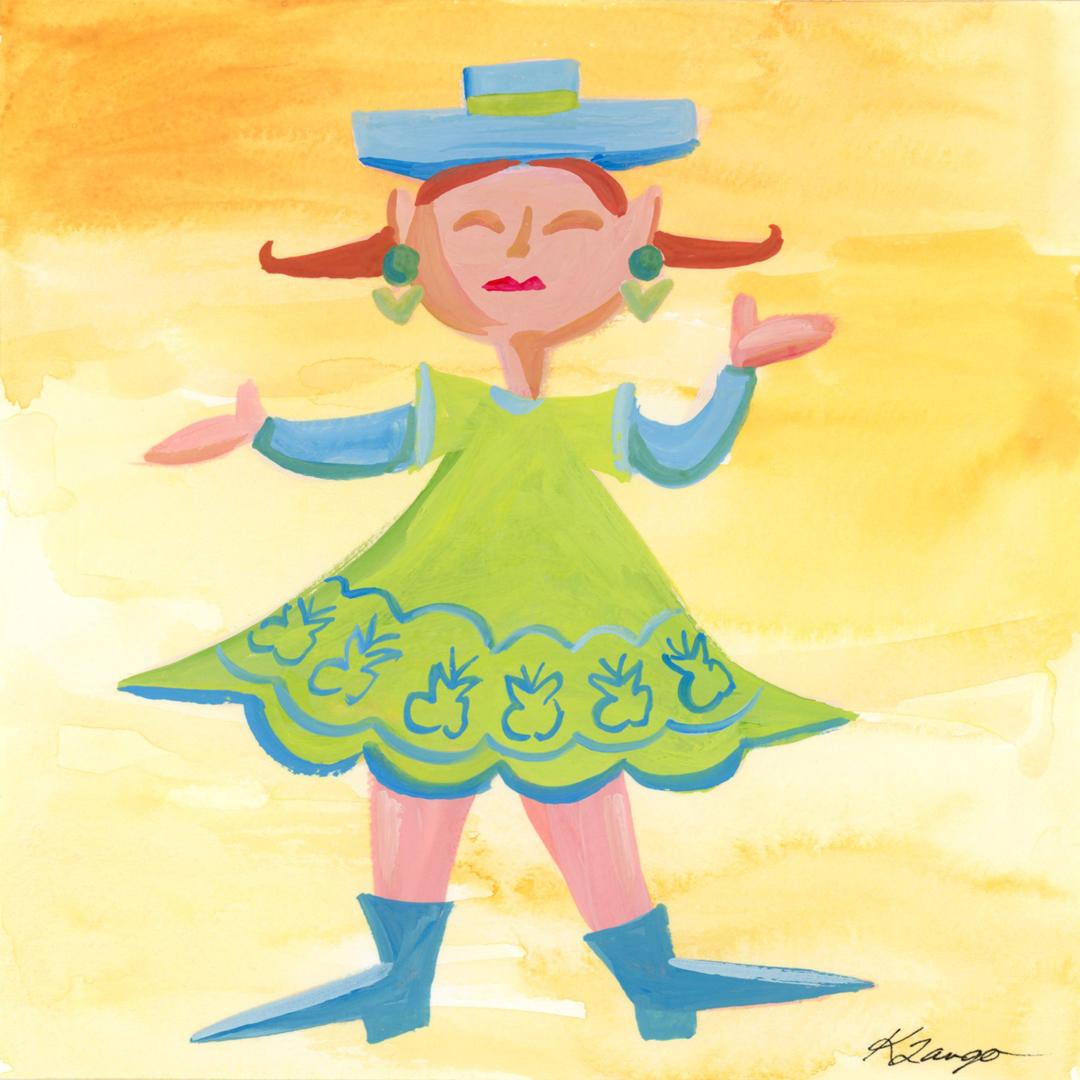 Gouache Girls - image 3 - student project