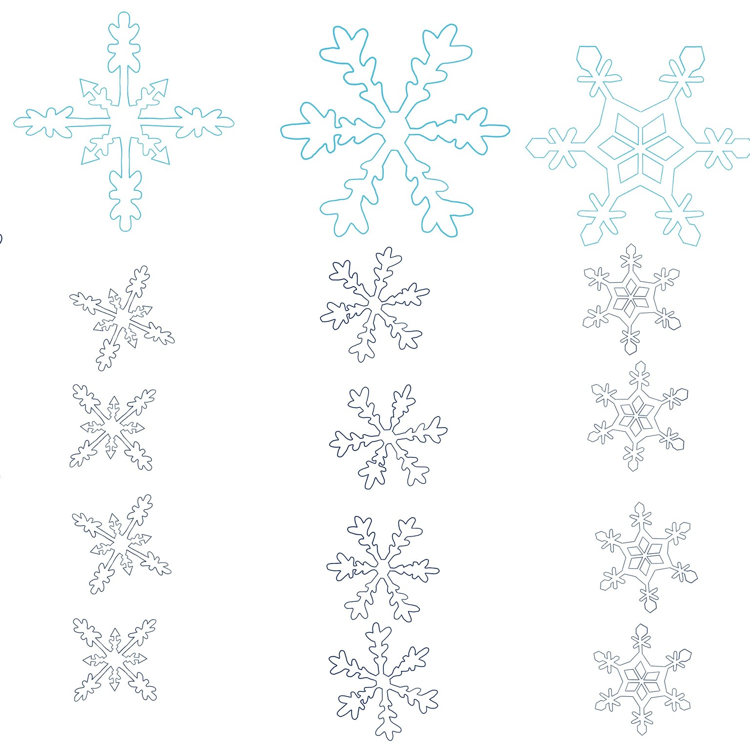 Fall/Winter Holiday Stamps - image 2 - student project