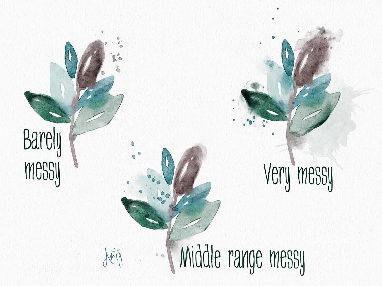 Messy Watercolors - image 1 - student project