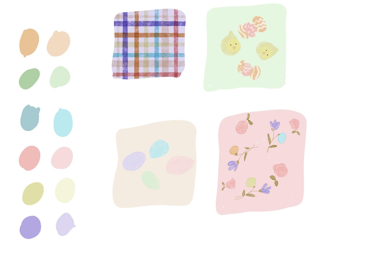 Easter patterns - image 1 - student project