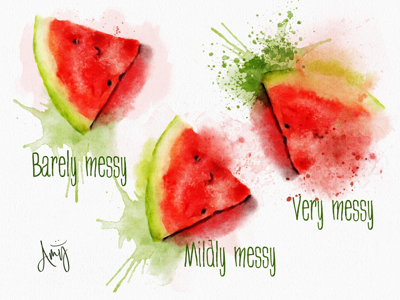 Messy Watercolors - image 2 - student project